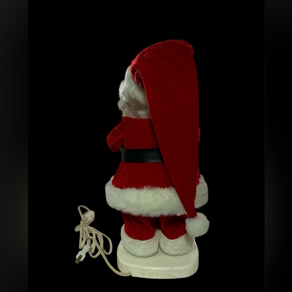 Vintage Santa's Best Christmas Animated Santa Claus Figure Works Great - Picture 3 of 5